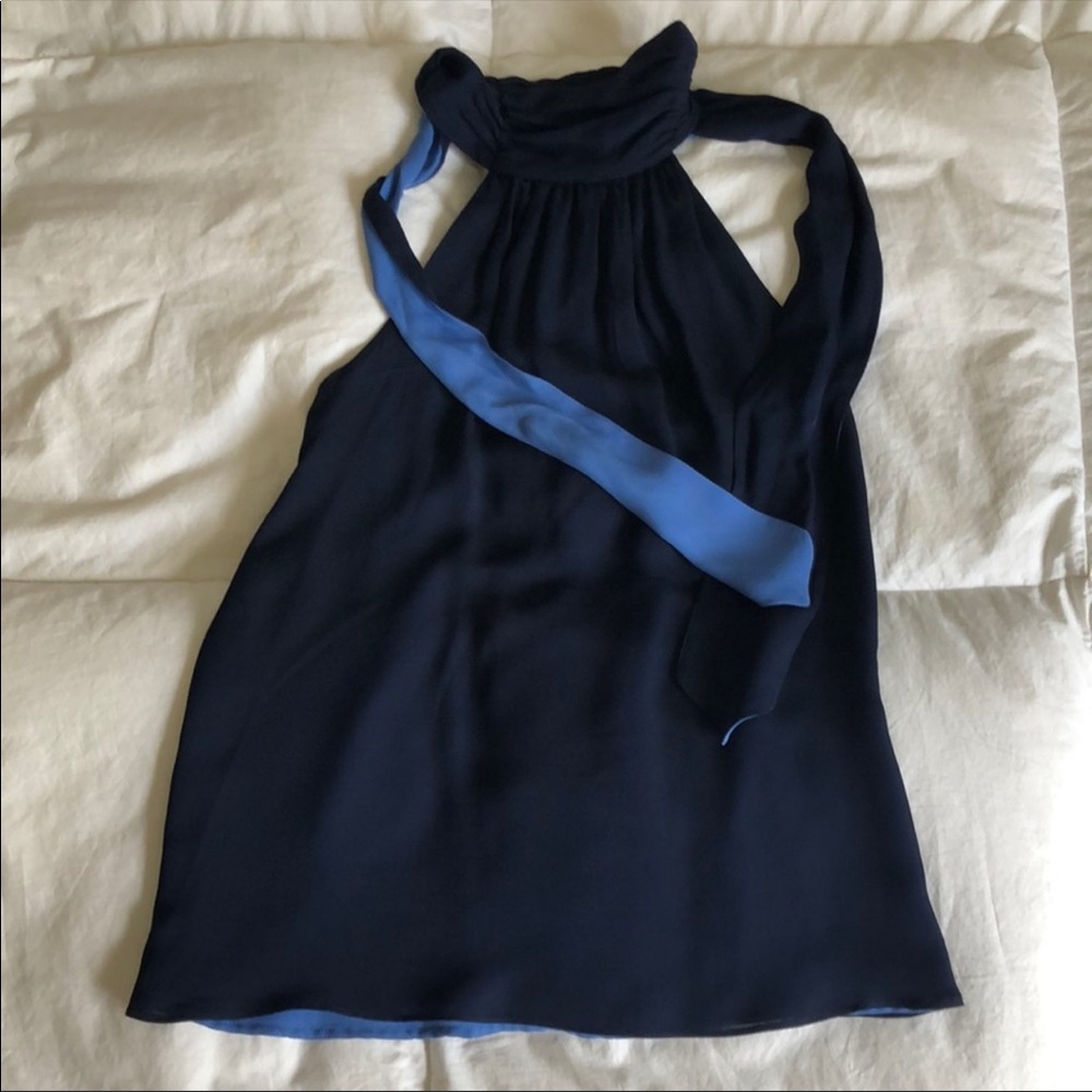 Alice + Olivia Silk Halter Top Size XS